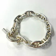 HERMES シェーヌダンクル GM ブレスレット 13コマ SV925 Ag925 鑑定済み 正規品 エルメス