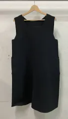 ISSEY MIYAKE イッセイミヤケ ME ミー DRESS SOLID KNIT ノースリーブワンピース M194KH533 サイズ不明 ブラック 日本製 ポリエステル100%