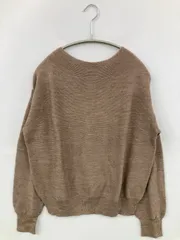 OPAQUE.CLIP オペークドットクリップ ニット/セーター ブラウン