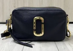 MARC JACOBS マークジェイコブス M0014591-410 ソフトショット ショルダーバッグ ネイビー 