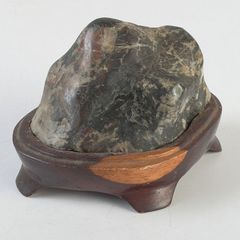 水石　佐治川石　土坡　盆石　コレクター　処分品　売り切り　(検) 佐渡 水石 佐治川石 土坡 盆石 コレクター 処分品 売り切り (検) 佐渡