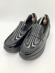 美品 STANDOOL TOKYO NOSTAR PATENT BLACK 厚底 パテント ローファー