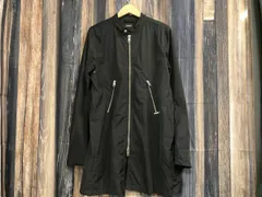 DIESEL ディーゼル ロングMA-1 フライトジャケット ブラック  L 