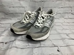 new balance スニーカー　Made in USA990 v6 GL6 グレー　26.5cm 