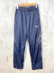 mizono ミズノ ウィンドブレーカー ジャージ トレパン ジョガー パンツ sizeS/紺 ■■ レディース