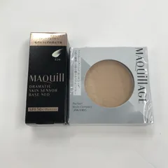 G1577 K MAQuillAGE マキアージュ ドラマティックスキンセンサーベース NEO ミント 25ml・パーフェクト マルチコンパクト 11 ピーチベージュ レフィル 9g 計2点セット