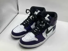 NIKE／ナイキ／555088-500／air jordan 1 court purple／ハイカット／28.0／パープル