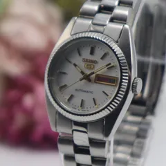SEIKO5 セイコーファイブ 4206-0510 自動巻き シルバー デイデイト レディース