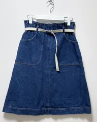 amelier MAJESTIC LEGON ベルト付Aラインスカート F