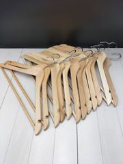 IKEA(イケア) TJENARE ティエナレ12本 洋服ハンガー 竹 - メルカリ