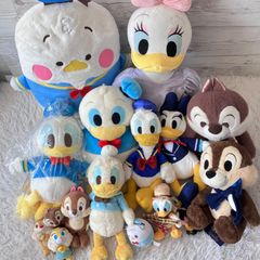 Disney 디즈니 도널드 데이지 봉제인형 대량 정리 판매 칩 데일 도쿄 디즈니 리조트 한정 15점 세트 15