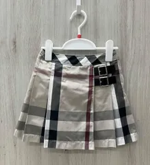 ★【BURBERRY】バーバリー チェックスカート BX470-720-40 サイズ110A 子供服【7649】