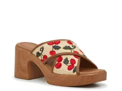 チャイニーズランドリー レディース シューズ サンダル プラットフォーム Chinese Laundry Dezi Platform Sandal Beige Raffia ベージュのサムネイル