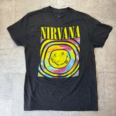 O-447 NIRVANA ニルヴァーナ グラフィックバンドプリントTシャツ サイズM