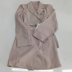ROYAL PARTY ピンク系 トレンチコート スプリングコート 春アウター レディース フリーサイズ 新品未使用 ロイヤルパーティー 大人可愛い 上品 通勤 通学 デート