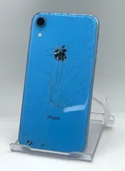 【Apple】iPhone XR 64GB MT0E2J/A SIMフリー 利用制限〇 バッテリー残量78% 画面割れあり