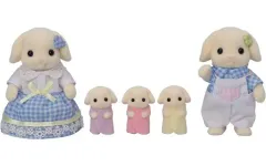 【中古】おもちゃ フローラウサギファミリー 「シルバニアファミリー」