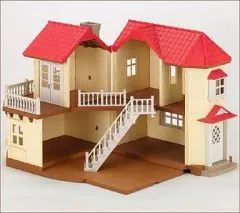 【中古】おもちゃ あかりの灯る大きなお家 「シルバニアファミリー」