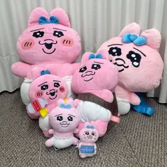 おぱんちゅうさぎ　ぬいぐるみ　縛られリュック　マスコット 6点　まとめ売り　管理番号SC306