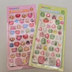 たまごっち ボンボンドロップシール ２枚セット！ 3Dシール ぷくぷくシール うるちゅるシール