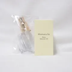 (リニューアル) (ディスペンサーセット) MANAVIS マナビス フローラ スキンケアオイル a ( オイル状 美容液 ) 30mL + 専用リユースディスペンサー