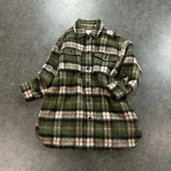 B：MING LIFE STORE by BEAMS ビーミングバイビームス 中綿 コート ジャケット チェック柄 シャギー 内側キルティング ウール混 レディース 93-18-0222-024