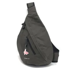 【倉吉店】 中古 Danton | ダントン ボディバッグ Cordura Canvas One Shoulder Bag コーデュラキャンバスワンショルダーバッグ「ローヌ14」・ショルダーバッグ・ワンショルダー チャコールグレー 【121】