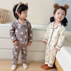 再入荷 パジャマ 上下セット 綿 部屋着 ルームウェア 寝間着 女の子 男の子 ガールズ 小学生 長袖 子供服 トップス パンツ キッズ カジュアル 快適 肌触りがいい 春 夏 秋