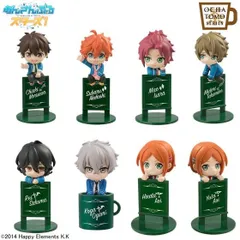 お茶友シリーズ あんさんぶるスターズ！ SPORTS&MUSIC♪ BOXセット (マスコット8個セット)   特典『特製コースター(守沢千秋)』付属