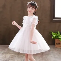 再入荷 女の子 ドレス ピアノ発表会 子供 ワンピース チュールワンピース 夏 半袖ワンピース フォーマル キッズ ドレス エレガント 演奏会 結婚式 入園式 パーディー 子供服 お姫様ドレス お呼ばれ