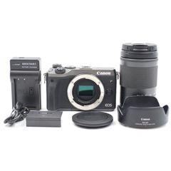 Canon EOS M6 （シルバー）本体 ダブルレンズキット EVF付 - メルカリ