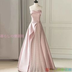 AULANOVA ウェディングドレス 結婚式 披露宴 159cmプリンセスライン