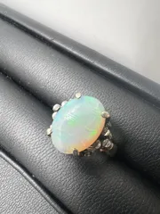 オパール調リング