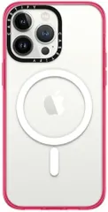 CASETiFY コンパクト iPhone 14 Pro Max ケース [MIL規格準拠 (2x MIL-STD-810G)/1.2mからの落下テストをクリア/MagSafe に対応] - Hot Pink