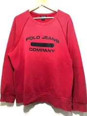 303071 POLO JEANS RALPH LAUREN スウェット M レッド トレーナー ポロジーンズ ラルフローレンのサムネイル