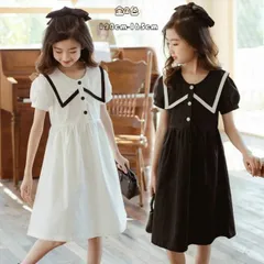 再入荷 韓国子供服 女の子 ワンピース フォーマル 即購入OK 発表会 受験用 半袖 夏着 キッズ ワンピース 姉妹 ワンピー 夏ワンピ 膝丈上 記念日 イベント 誕生日 ワンピース 小学生 通学着 ホワイト ブラック