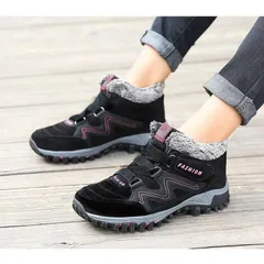 再入荷 スニーカー スノーシューズ 裏ボア ショートブーツ ローカット 暖かい メンズ レディース 男女兼用 スノーブーツ ムートンブーツ 防寒 撥水加工