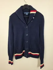 (90 S) ラルフローレン レディース ショールカラー カーディガン ニット