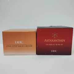 Y4951 DHC ワンステップ リッチ クリーム 48g・アスタ C オールインワンジェル 120g 計2点セットのサムネイル