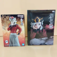 【D31162】未開封 2種セット 鬼滅の刃 童磨 ぬーどるストッパーフィギュア（ラウンドワン限定）×1 -鬼ノ装-拾肆の型 ×1