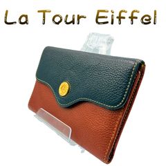 LA TOUR EIFFEL カラフルレザー長財布 エッフェル塔ロゴ - メルカリ