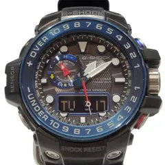 【美品】G-SHOCK GWN-1000B ガルフマスター 電波ソーラー G-SHOCK 電波 ソーラー 電波時計 ブラック Gショック ガルフマスター