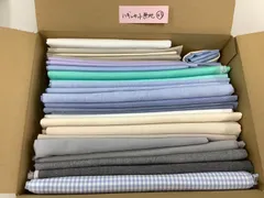 ハギレセット無地㉓　大小様々なサイズ　写真以外におまけ付き♪　まとめ売り 　はぎれ　コットン布地