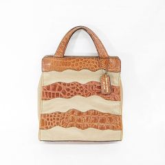 コーチ COACH シグネチャー ハンドバッグ トート キャンバス レザー 