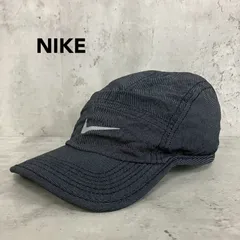 NIKE ナイキ AW84 DRI-FIT ドライフィット ランニングキャップ 帽子 ジョギング マラソン ウォーキング トレーニング スポーツ ウェア 5パネル ジェットキャップ ストライプ リフレクター 反射 ロゴ グレー 灰色 調整可能 ★ ■■