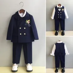 再入荷 キッズ フォーマル スーツ 演奏会 5点セット スーツ キッズスーツ 男の子 スーツ キッズ フォーマル リングボーイ ツイード 子供スーツ 子供スーツ 子供服 発表会 卒業式 入学式 卒園式 入園式 結婚式 七五三 90-130