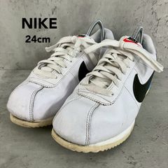NIKE ナイキ コルテッツ CORTEZ ホワイト スニーカー ローカット DN1791-100 シューズ カジュアル スポーツ トレーニング 運動靴 紐靴 クラシック スウッシュ ロゴ 配色 ライン ストリート 定番 人気 希少 廃盤  24cm ★ ■■
