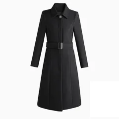 再入荷 ロングコート レディース ロング丈 アウター コート フォーマル チェスターコート ビジネス カジュアル 普段着 通勤 OL スーツ ロング丈 着痩せ 防寒 暖かい 冬服 秋 冬 女性 体型カバー プレゼント ギフト ☆