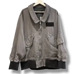 タグ付き未使用品 JEANASIS ジーナシス RVフライトジャケット JSO071595 リバーシブル グレー×ブラック サイズFREE レディース 秋 ゴーゴー古着久喜倉庫店 草3616