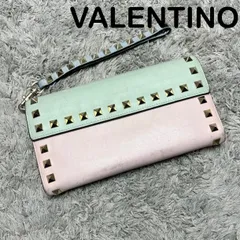 Valentino Garavani ヴァレンティノガラバーニ 長財布 ストラップ スタッズ レザーのサムネイル